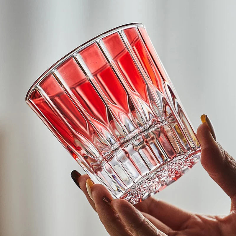 Colorido Star Mangle Rock Drinkware, Copos de água para Party Wine, Decoração de casa, Vidro cristal luxuoso, 200ml