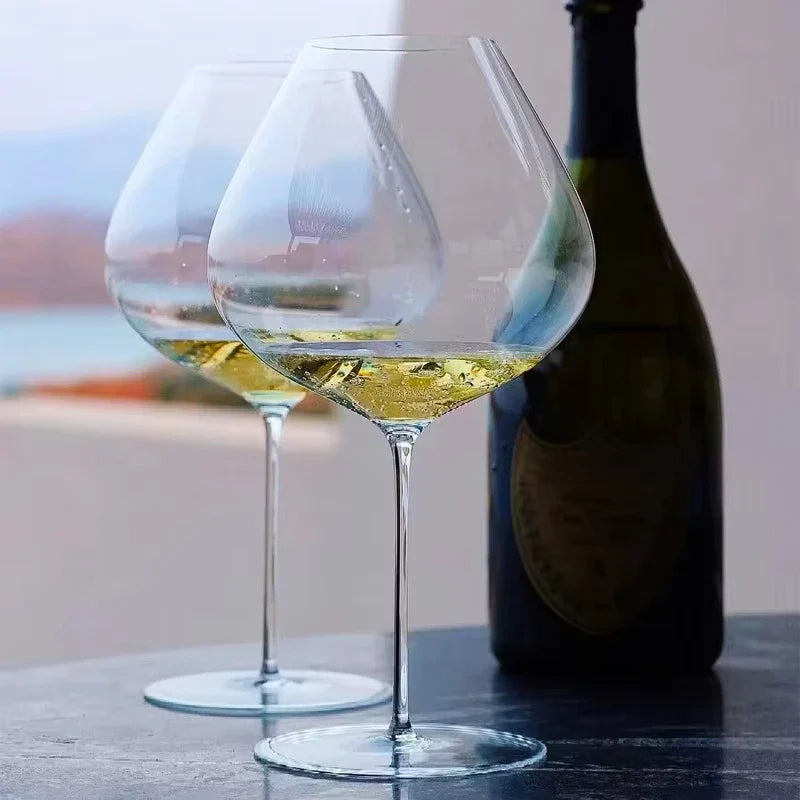 França Sydonios Estilo Luxo Copo Borgonha Cristal Feito à Mão Copo de Vinho Extremamente Fino Aroma Ampliar Cálice