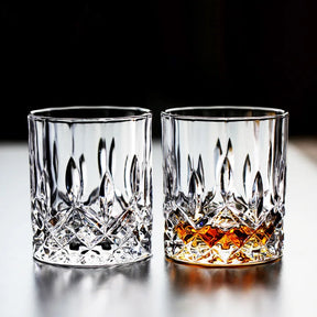 6 pces/4 pces/2 pces/1 pces copo de uísque vidro de cristal 230ml copo de vinho transparente drinkware para bar/casa copos de espírito copo de água em relevo