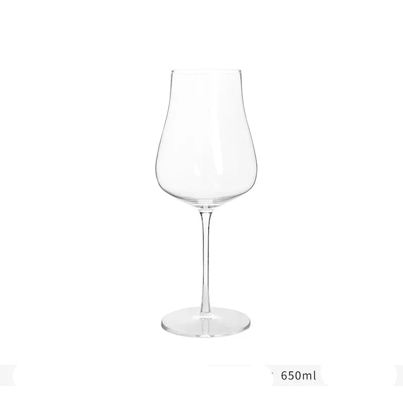 Copo de café de vidro de cristal de pé alto, caneca de leite resistente ao calor, copo de água sênior, leite, cerveja, suco, chá, vinho