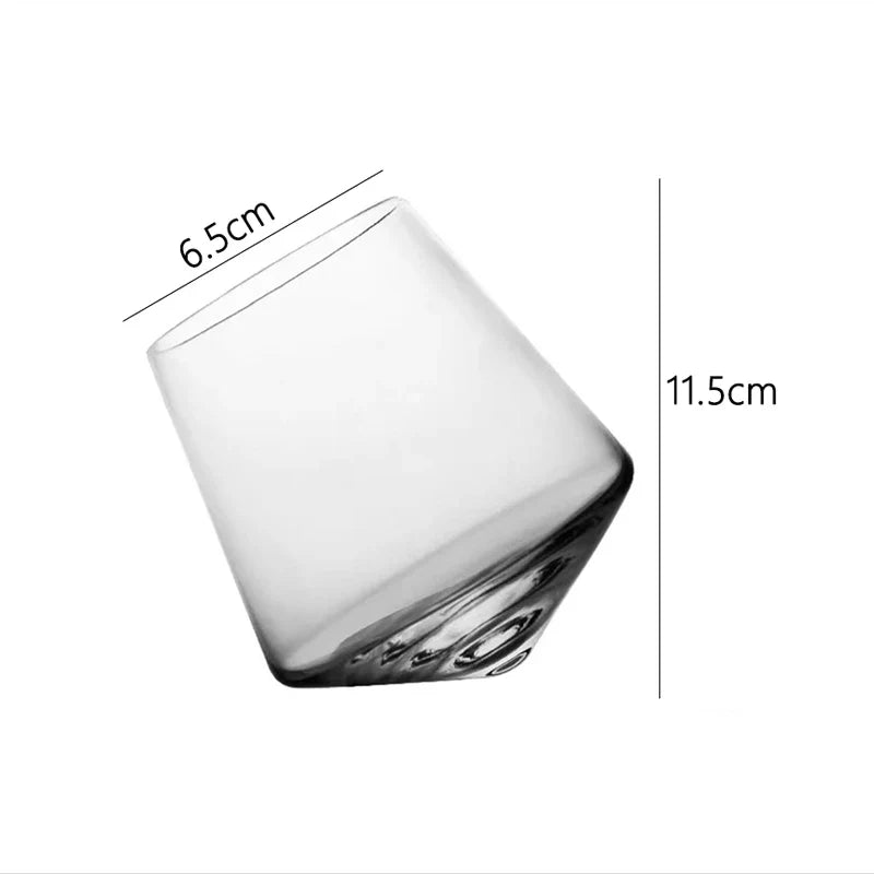 530ml criativo copo de uísque vidro giratório personalizado vinho estrangeiro brandy copos luxuoso espíritos gelados caneca drinkware